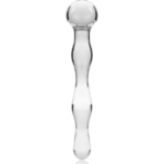 NEBULA SERIES BY IBIZA - MODELO 13 DILDO CRISTAL TRANSPARENTE 18 CM -O- 3.5 CM - Imagen 5