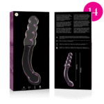 NEBULA SERIES BY IBIZA - MODELO 14 DILDO CRISTAL ROSA 18.5 CM -O- 3 CM - Imagen 4