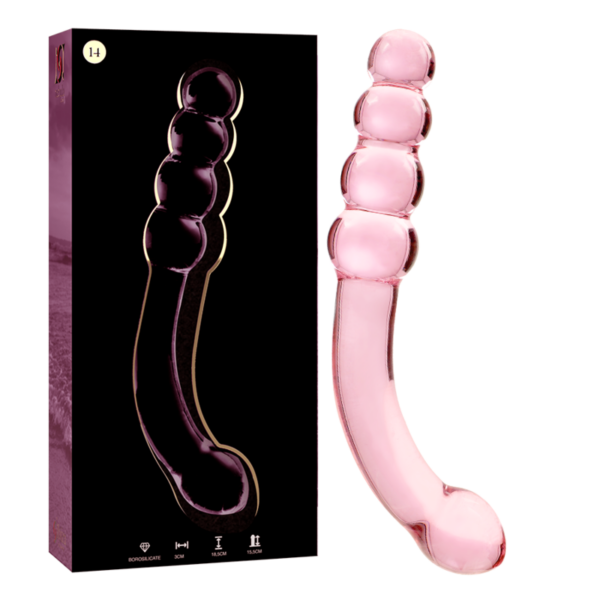 Imagen del artículo erótico NEBULA SERIES BY IBIZA - MODELO 14 DILDO CRISTAL ROSA 18.5 CM -O- 3 CM de NEBULA SERIES BY IBIZA en la sección JUGUETES BIENESTAR |Dildos sin Vibración de Millenial Sexshop.