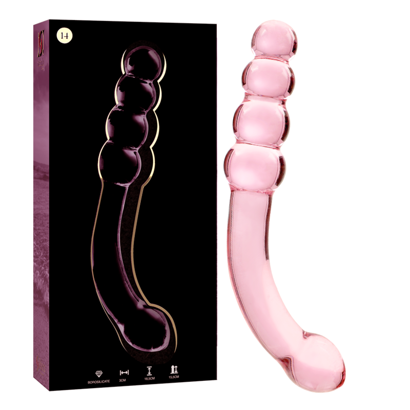 Imagen del artículo erótico NEBULA SERIES BY IBIZA - MODELO 14 DILDO CRISTAL ROSA 18.5 CM -O- 3 CM de NEBULA SERIES BY IBIZA en la sección JUGUETES BIENESTAR |Dildos sin Vibración de Millenial Sexshop.