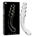Imagen del artículo erótico NEBULA SERIES BY IBIZA - MODELO 14 DILDO CRISTAL TRANSPARENTE 18.5 CM -O- 3 CM de NEBULA SERIES BY IBIZA en la sección JUGUETES BIENESTAR |Dildos sin Vibración de Millenial Sexshop.