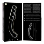 NEBULA SERIES BY IBIZA - MODELO 14 DILDO CRISTAL TRANSPARENTE 18.5 CM -O- 3 CM - Imagen 6
