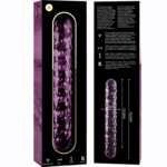 NEBULA SERIES BY IBIZA - MODELO 15 DILDO CRISTAL ROSA 18.5 CM -O- 3 CM - Imagen 6