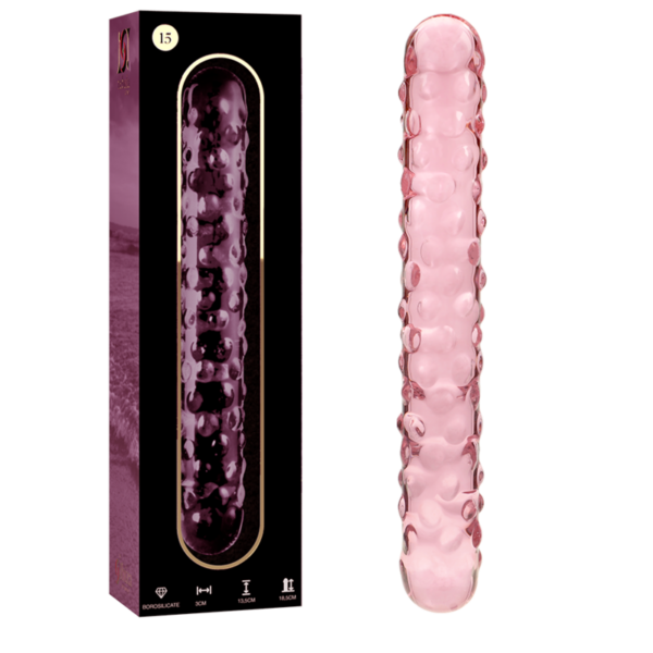 Imagen del artículo erótico NEBULA SERIES BY IBIZA - MODELO 15 DILDO CRISTAL ROSA 18.5 CM -O- 3 CM de NEBULA SERIES BY IBIZA en la sección JUGUETES BIENESTAR |Dildos sin Vibración de Millenial Sexshop.