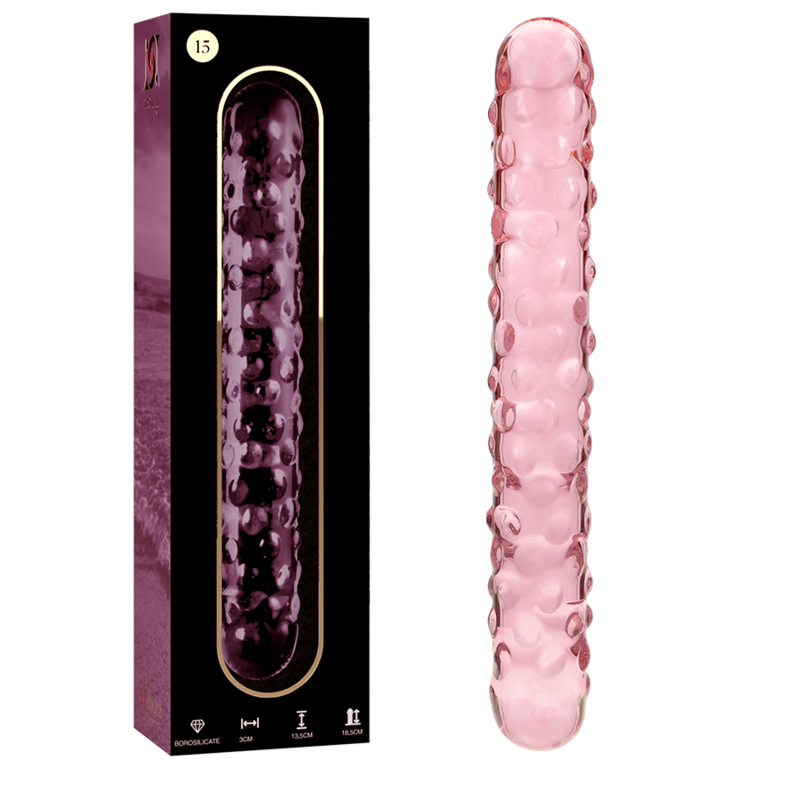 Imagen del artículo erótico NEBULA SERIES BY IBIZA - MODELO 15 DILDO CRISTAL ROSA 18.5 CM -O- 3 CM de NEBULA SERIES BY IBIZA en la sección JUGUETES BIENESTAR |Dildos sin Vibración de Millenial Sexshop.