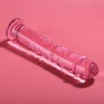 NEBULA SERIES BY IBIZA - MODELO 16 DILDO CRISTAL ROSA 18.5 CM -O- 3 CM - Imagen 2
