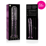 NEBULA SERIES BY IBIZA - MODELO 16 DILDO CRISTAL ROSA 18.5 CM -O- 3 CM - Imagen 4