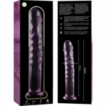 NEBULA SERIES BY IBIZA - MODELO 16 DILDO CRISTAL ROSA 18.5 CM -O- 3 CM - Imagen 6