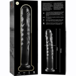 NEBULA SERIES BY IBIZA - MODELO 16 DILDO CRISTAL TRANSPARENTE 18.5 CM -O- 3 CM - Imagen 6