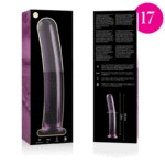 NEBULA SERIES BY IBIZA - MODELO 17 DILDO CRISTAL ROSA 18.5 CM -O- 3 CM - Imagen 4