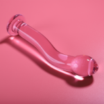 NEBULA SERIES BY IBIZA - MODELO 18 DILDO CRISTAL ROSA 18.5 CM -O- 3.5 CM - Imagen 2