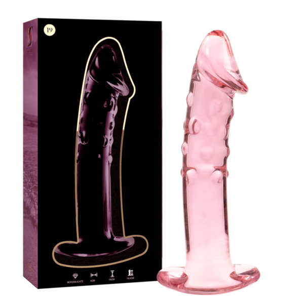 Imagen del artículo erótico NEBULA SERIES BY IBIZA - MODELO 19 DILDO CRISTAL ROSA 18.5 CM -O- 4 CM de NEBULA SERIES BY IBIZA en la sección JUGUETES BIENESTAR |Dildos sin Vibración de Millenial Sexshop.