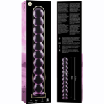 NEBULA SERIES BY IBIZA - MODELO 22 DILDO CRISTAL ROSA 21.5 CM -O- 2.5 CM - Imagen 6
