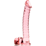 NEBULA SERIES BY IBIZA - MODELO 23 DILDO CRISTAL ROSA 21.5 CM -O- 4 CM - Imagen 5