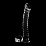 NEBULA SERIES BY IBIZA - MODELO 23 DILDO CRISTAL TRANSPARENTE 21.5 CM -O- 4 CM - Imagen 7