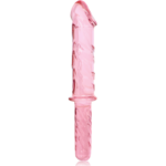 NEBULA SERIES BY IBIZA - MODELO 24 DILDO CRISTAL ROSA 28.5 CM -O- 5 CM - Imagen 5