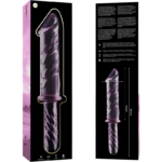 NEBULA SERIES BY IBIZA - MODELO 24 DILDO CRISTAL ROSA 28.5 CM -O- 5 CM - Imagen 6