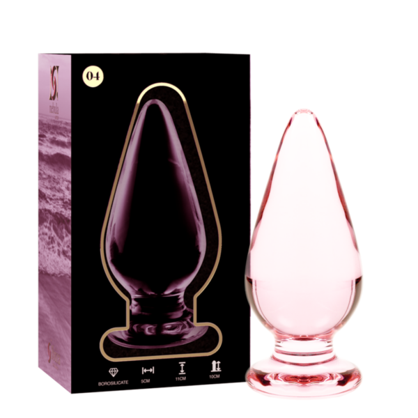 Imagen del artículo erótico NEBULA SERIES BY IBIZA - MODELO 4 PLUG CRISTAL ROSA 11 CM -O- 5 CM de NEBULA SERIES BY IBIZA en la sección JUGUETES BIENESTAR |Anal|Plugs Anales de Millenial Sexshop.