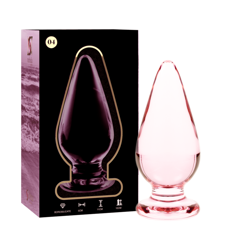 Imagen del artículo erótico NEBULA SERIES BY IBIZA - MODELO 4 PLUG CRISTAL ROSA 11 CM -O- 5 CM de NEBULA SERIES BY IBIZA en la sección JUGUETES BIENESTAR |Anal|Plugs Anales de Millenial Sexshop.