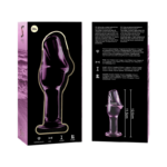 NEBULA SERIES BY IBIZA - MODELO 6 PLUG CRISTAL ROSA 12.5 CM -O- 4 CM - Imagen 6