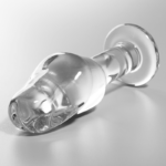 NEBULA SERIES BY IBIZA - MODELO 6 PLUG CRISTAL TRANSPARENTE 12.5 CM -O- 4 CM - Imagen 2