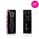 NEBULA SERIES BY IBIZA - MODELO 7 PLUG CRISTAL ROSA 13.5 CM -O- 3 CM - Imagen 4