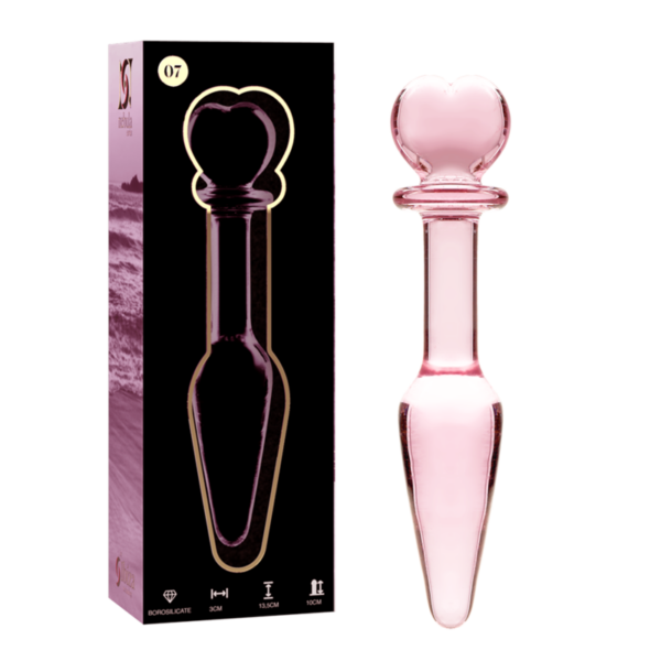 Imagen del artículo erótico NEBULA SERIES BY IBIZA - MODELO 7 PLUG CRISTAL ROSA 13.5 CM -O- 3 CM de NEBULA SERIES BY IBIZA en la sección JUGUETES BIENESTAR |Anal|Plugs Anales de Millenial Sexshop.