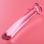 NEBULA SERIES BY IBIZA - MODELO 8 DILDO CRISTAL ROSA 14.5 CM -O- 2 CM - Imagen 2