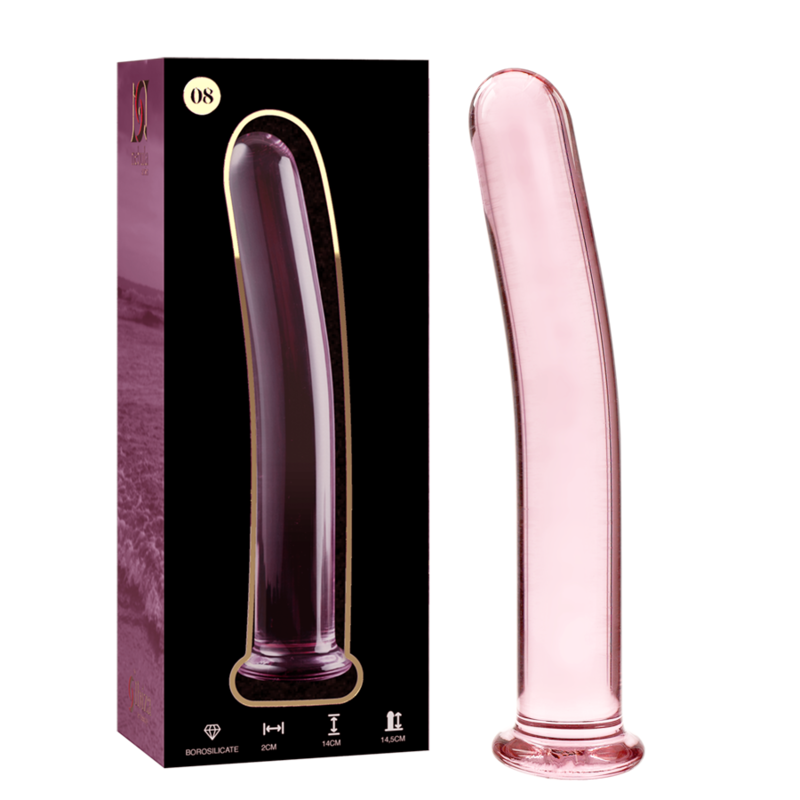 NEBULA SERIES BY IBIZA - MODELO 8 DILDO CRISTAL ROSA 14.5 CM -O- 2 CM-MillenialSexshop-NEBULA SERIES BY IBIZA Imagen del artículo erótico NEBULA SERIES BY IBIZA - MODELO 8 DILDO CRISTAL ROSA 14.5 CM -O- 2 CM de NEBULA SERIES BY IBIZA en la sección JUGUETES BIENESTAR |Dildos sin Vibración de Millenial Sexshop.