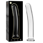 Imagen del artículo erótico NEBULA SERIES BY IBIZA - MODELO 9 DILDO CRISTAL TRANSPARENTE 15.5 CM -O- 2.5 CM de NEBULA SERIES BY IBIZA en la sección JUGUETES BIENESTAR |Dildos sin Vibración de Millenial Sexshop.