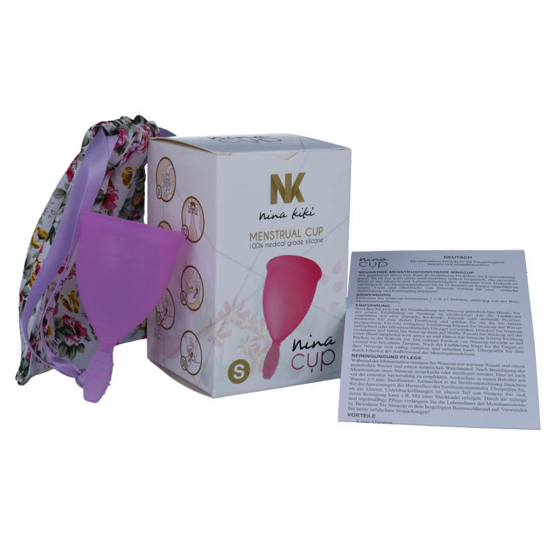 NINA KIKÍ - COPA MENSTRUAL LILA - TALLA S-MillenialSexshop-NINA KIKÍ Imagen del artículo erótico NINA KIKÍ - COPA MENSTRUAL LILA - TALLA S de NINA KIKÍ en la sección DROGUERÍA |Copas vaginales de Millenial Sexshop.