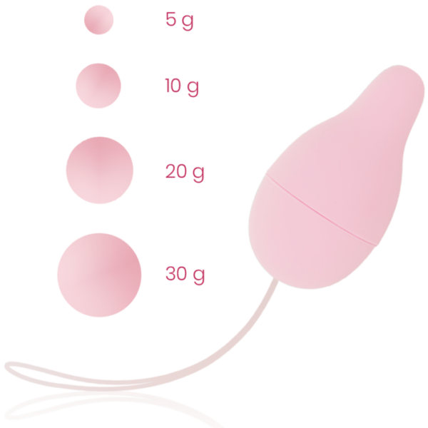 Imagen del artículo erótico OHMAMA - DESARROLLADOR SUELO PELVICO KEGEL SISTEMA DE PESOS de OHMAMA SET en la sección JUGUETES BIENESTAR |Juguetes para Mujeres|Bolas Chinas|Bolas Basicas de Millenial Sexshop.