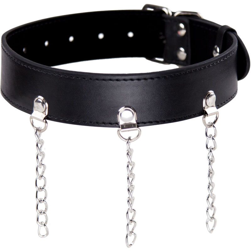 OHMAMA FETISH - COLLAR FETISH CON ANILLAS-MillenialSexshop-OHMAMA FETISH Imagen del artículo erótico OHMAMA FETISH - COLLAR FETISH CON ANILLAS de OHMAMA FETISH en la sección BDSM & BONDAGE |Bondage|Collares de Millenial Sexshop.