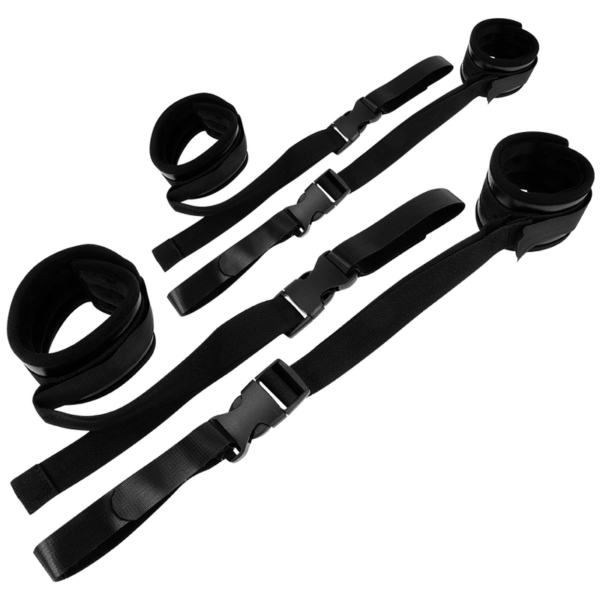 Imagen del artículo erótico OHMAMA FETISH - ESPOSAS DE RESTRICCION NYLON Y VELCRO de OHMAMA FETISH en la sección BDSM & BONDAGE |Bondage|Esposas de fijación de Millenial Sexshop.