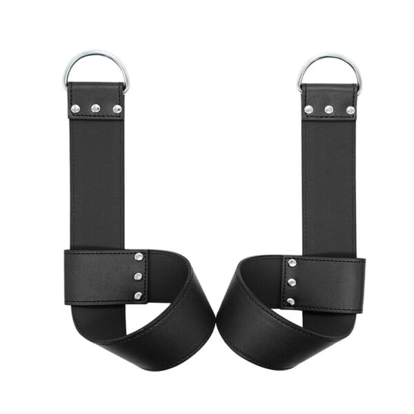 Imagen del artículo erótico OHMAMA FETISH - ESPOSAS SUSPENSION PARA MUÑECAS Y TOBILLOS de OHMAMA FETISH en la sección BDSM & BONDAGE |Bondage|Esposas de fijación de Millenial Sexshop.