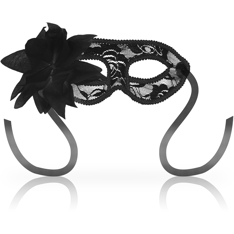 Imagen del artículo erótico OHMAMA - MASKS ANTIFAZ CON ENCAJES Y FLOR NEGRO de OHMAMA MASKS en la sección BDSM & BONDAGE |Bondage|Máscaras Venecianas de Millenial Sexshop.