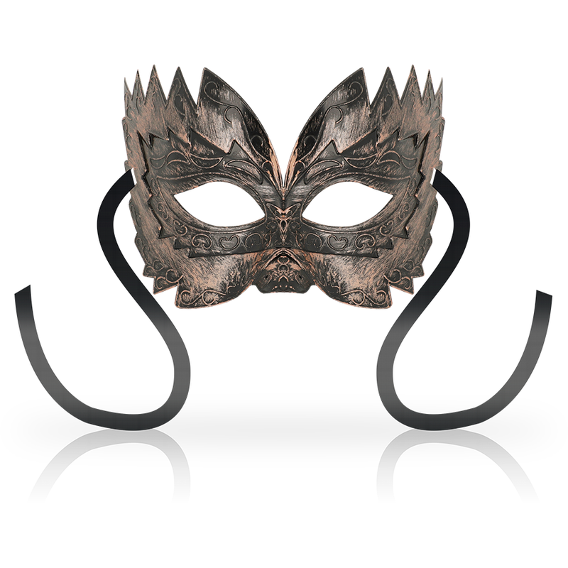 Imagen del artículo erótico OHMAMA - MASKS ANTIZAZ ESTILO VENECIANO COBRE de OHMAMA MASKS en la sección BDSM & BONDAGE |Bondage|Antifaces de Millenial Sexshop.