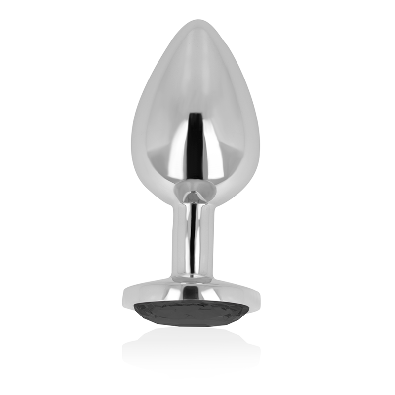 OHMAMA - PLUG ANAL CON CRISTAL NEGRO 8 CM-MillenialSexshop-OHMAMA ANAL Imagen del artículo erótico OHMAMA - PLUG ANAL CON CRISTAL NEGRO 8 CM de OHMAMA ANAL en la sección JUGUETES BIENESTAR |Anal|Plugs Anales de Millenial Sexshop.