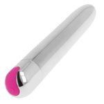 OHMAMA - VIBRADOR SILVER RECARGABLE 10 MODOS 18.5 CM - Imagen 3