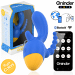 Imagen del artículo erótico ONINDER CUTE - LOVE 3 SOME TRIPLE VIBRADOR - APP MUNDIAL GRATUITA de ONINDER CUTE en la sección JUGUETES BIENESTAR |Vibradores|Vibradores con APP de Millenial Sexshop.