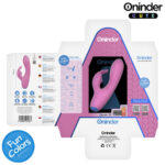 ONINDER CUTE - LOVE BUNNY VIBRADOR PUNTO G Y CLÍTORIS - APP MUNDIAL GRATUITA - Imagen 7