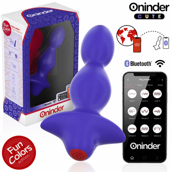 Imagen del artículo erótico ONINDER CUTE - LOVE BUTT VIBRADOR PLUG ANAL DILATADOR - APP MUNDIAL GRATUITA de ONINDER CUTE en la sección JUGUETES BIENESTAR |Anal|Plugs Anales de Millenial Sexshop.