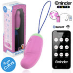 ONINDER CUTE - LOVE PLEASURE HUEVO VIBRO-ROTADOR 360 SILICONA - APP MUNDIAL GRATUITA - Imagen 3