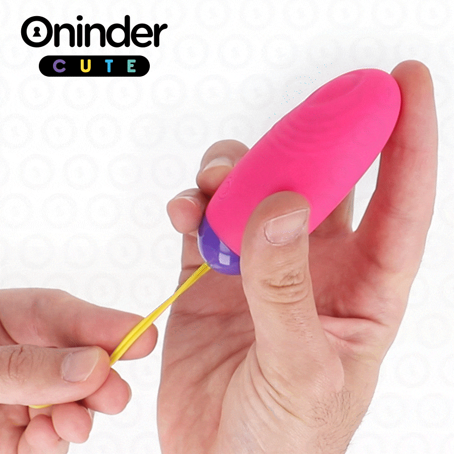 Imagen del artículo erótico ONINDER CUTE - LOVE PLEASURE HUEVO VIBRO-WAVE TAPPING SILICONA - APP MUNDIAL GRATUITA de ONINDER CUTE en la sección JUGUETES BIENESTAR |Juguetes para Mujeres|Estimuladores|Huevos vibradores de Millenial Sexshop.