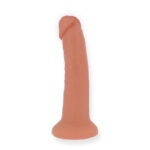 ONINDER - LARGE BOGOTÁ DILDO VIBRADOR 9 VELOCIDADES NATURAL 22 CM -O- 4.5 CM - APP GRATUITA - Imagen 5