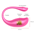 ONINDER - NAIROBI HUEVO VIBRADOR ROSA - APP GRATUITA - Imagen 3