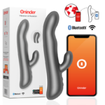 Imagen del artículo erótico ONINDER - OSLO VIBRACIÓN & ROTACIÓN NEGRO - APP GRATUITA de ONINDER en la sección JUGUETES BIENESTAR |Vibradores|Vibradores con APP de Millenial Sexshop.