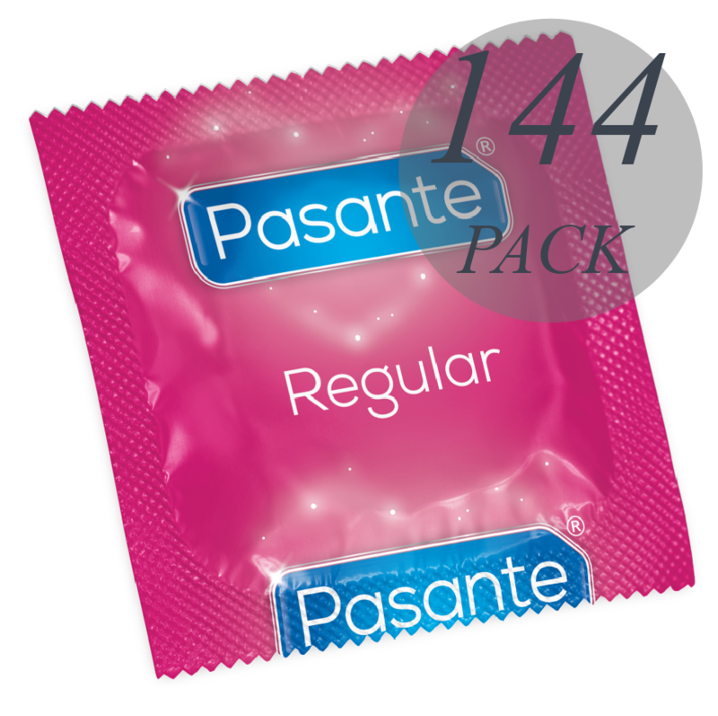 Imagen del artículo erótico PASANTE - CONDOM GAMA REGULAR 144 UNIDADES de PASANTE en la sección PRESERVATIVOS |Normales de Millenial Sexshop.
