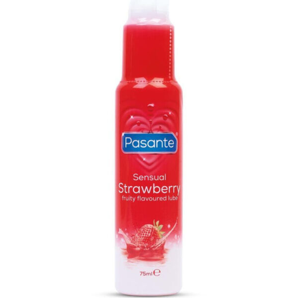 Imagen del artículo erótico PASANTE - LUBRICANTE SABOR FRESA 75 ML de PASANTE en la sección DROGUERÍA |Lubricantes|Dosificador Lubricante de Millenial Sexshop.