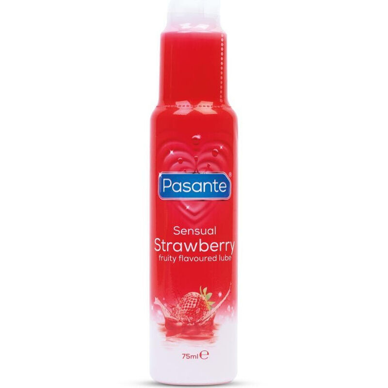 Imagen del artículo erótico PASANTE - LUBRICANTE SABOR FRESA 75 ML de PASANTE en la sección DROGUERÍA |Lubricantes|Dosificador Lubricante de Millenial Sexshop.